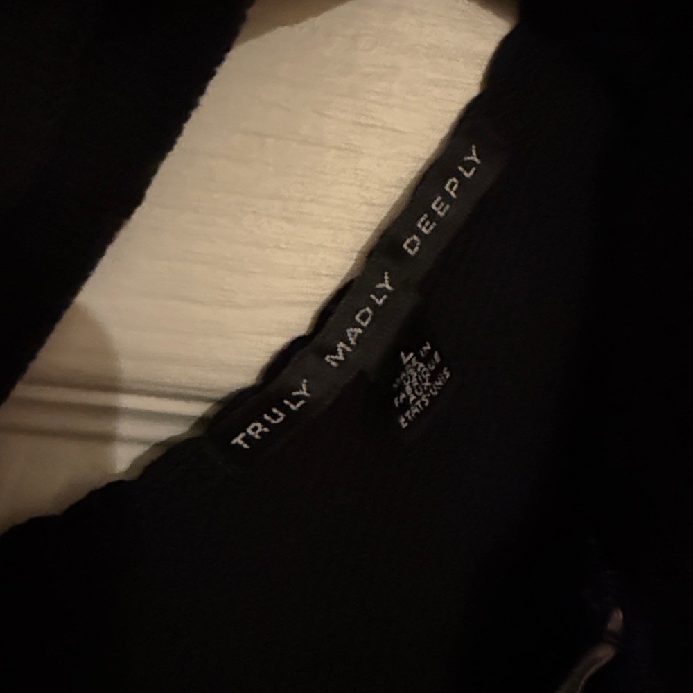 Truly Madly Deeply Cropped Ribbed Tee - Picture 2 of 2